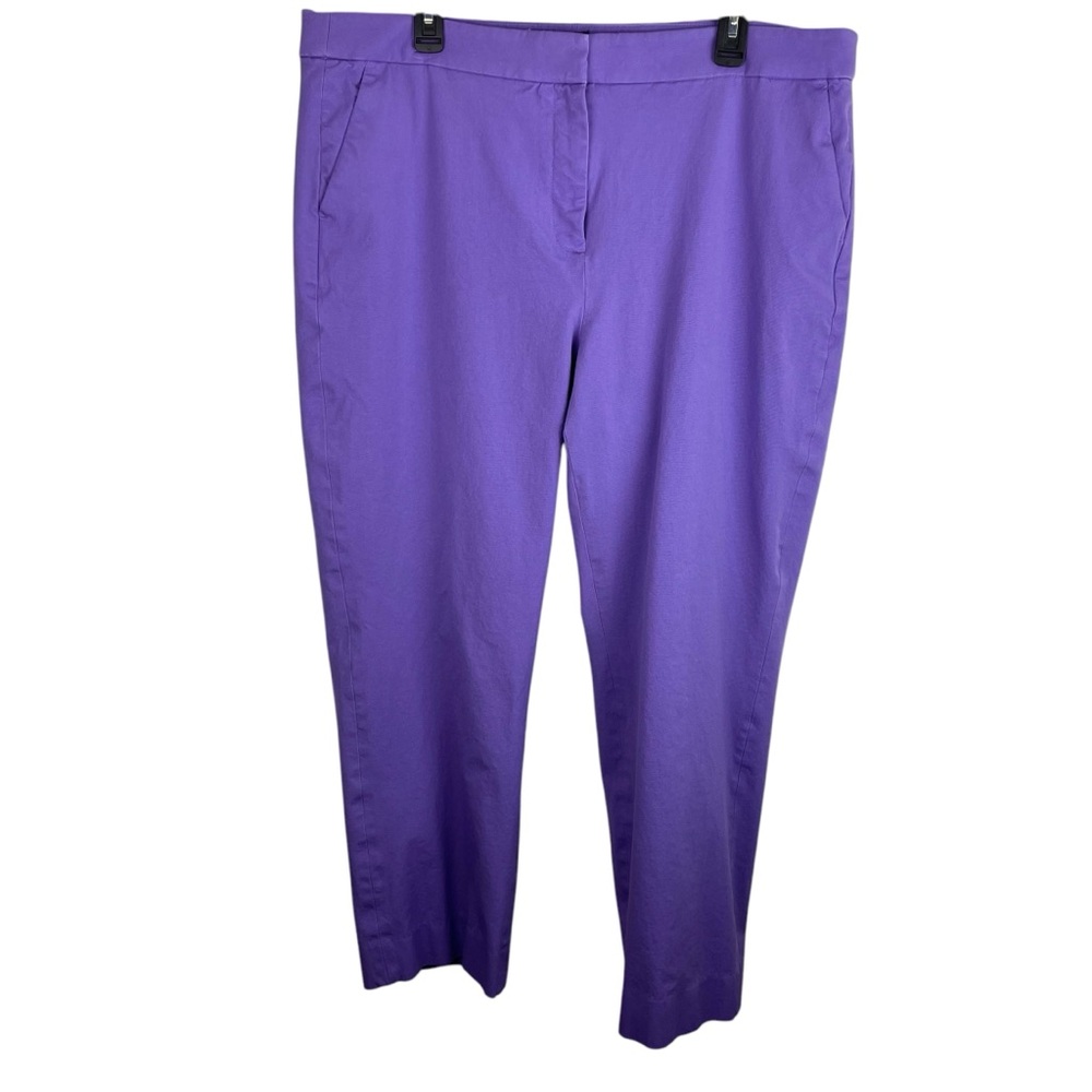 J. Crew | Kate Lilac Lavender Straight Crop Pants